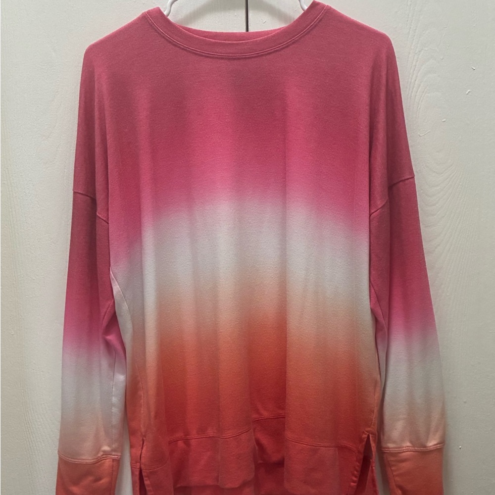 Pre-loved Ideology Premium Soft Triple Ombré Textured Crewneck